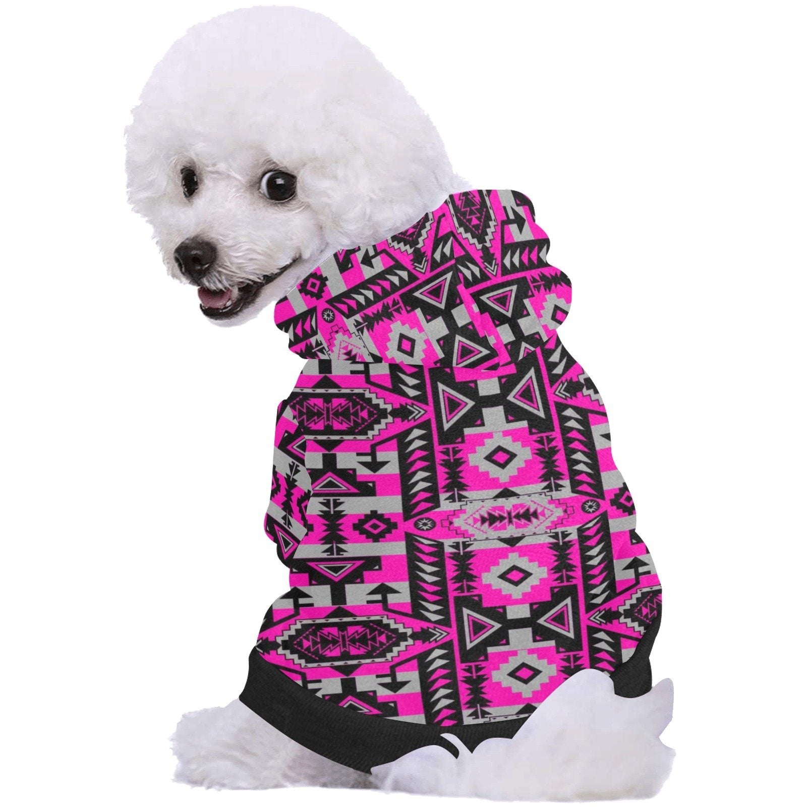 Chiefs Mountain Stunning Sunset Pet Dog Hoodie Pet Dog Hoodie e-joyer 