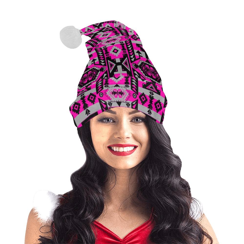 Chiefs Mountain Stunning Sunset Santa Hat Santa Hat e-joyer 