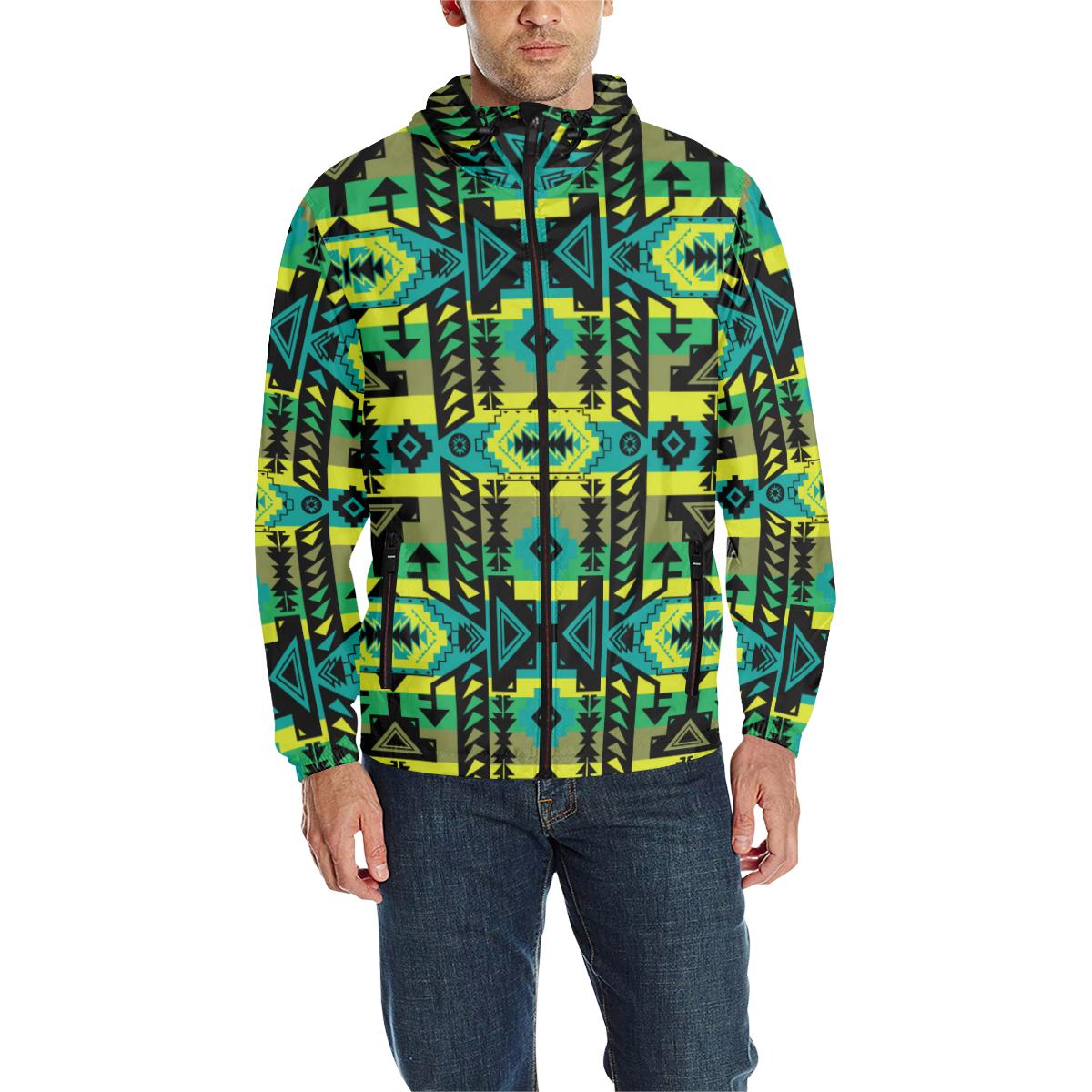 Chiefs Mountain Unisex Quilted Coat All Over Print Quilted Windbreaker for Men (H35) e-joyer 