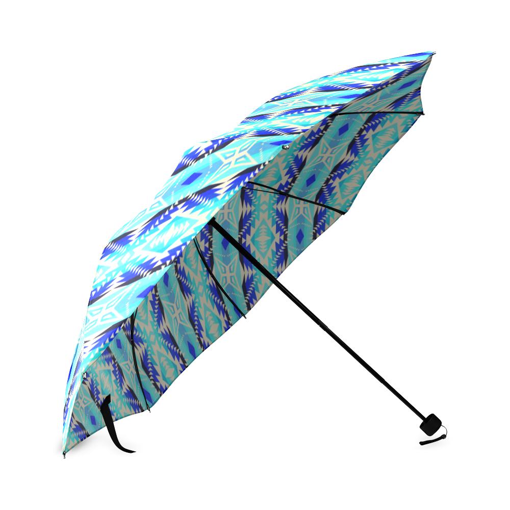 Coastal War Party Foldable Umbrella Foldable Umbrella e-joyer 