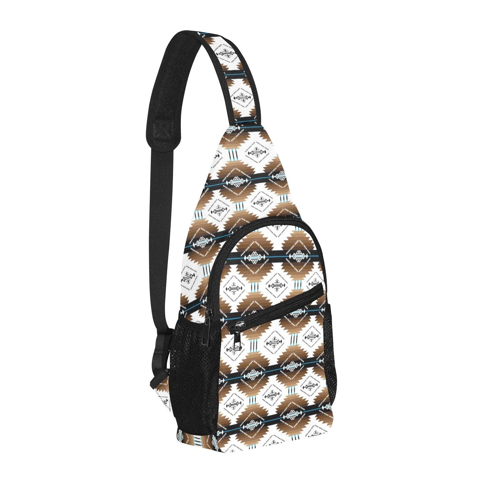 Cofitichequi White All Over Print Chest Bag (Model 1719) All Over Print Chest Bag (1719) e-joyer 