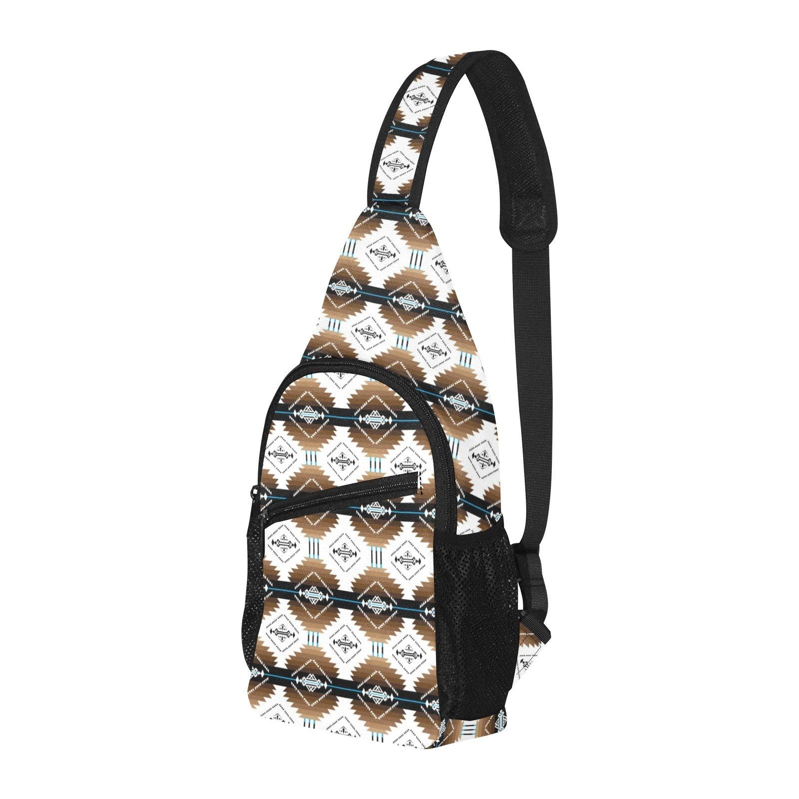 Cofitichequi White All Over Print Chest Bag (Model 1719) All Over Print Chest Bag (1719) e-joyer 