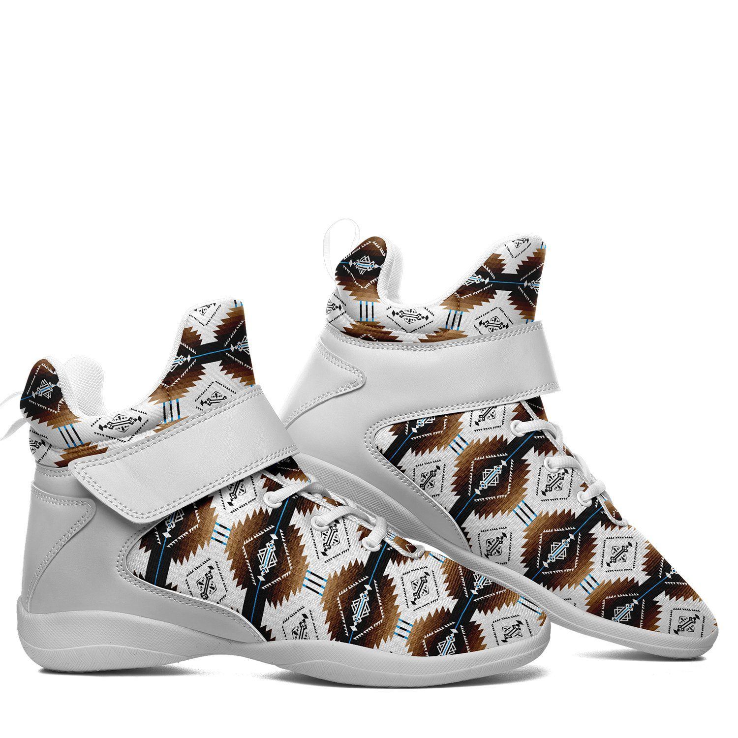 Cofitichequi White Ipottaa Basketball / Sport High Top Shoes - White Sole 49 Dzine 