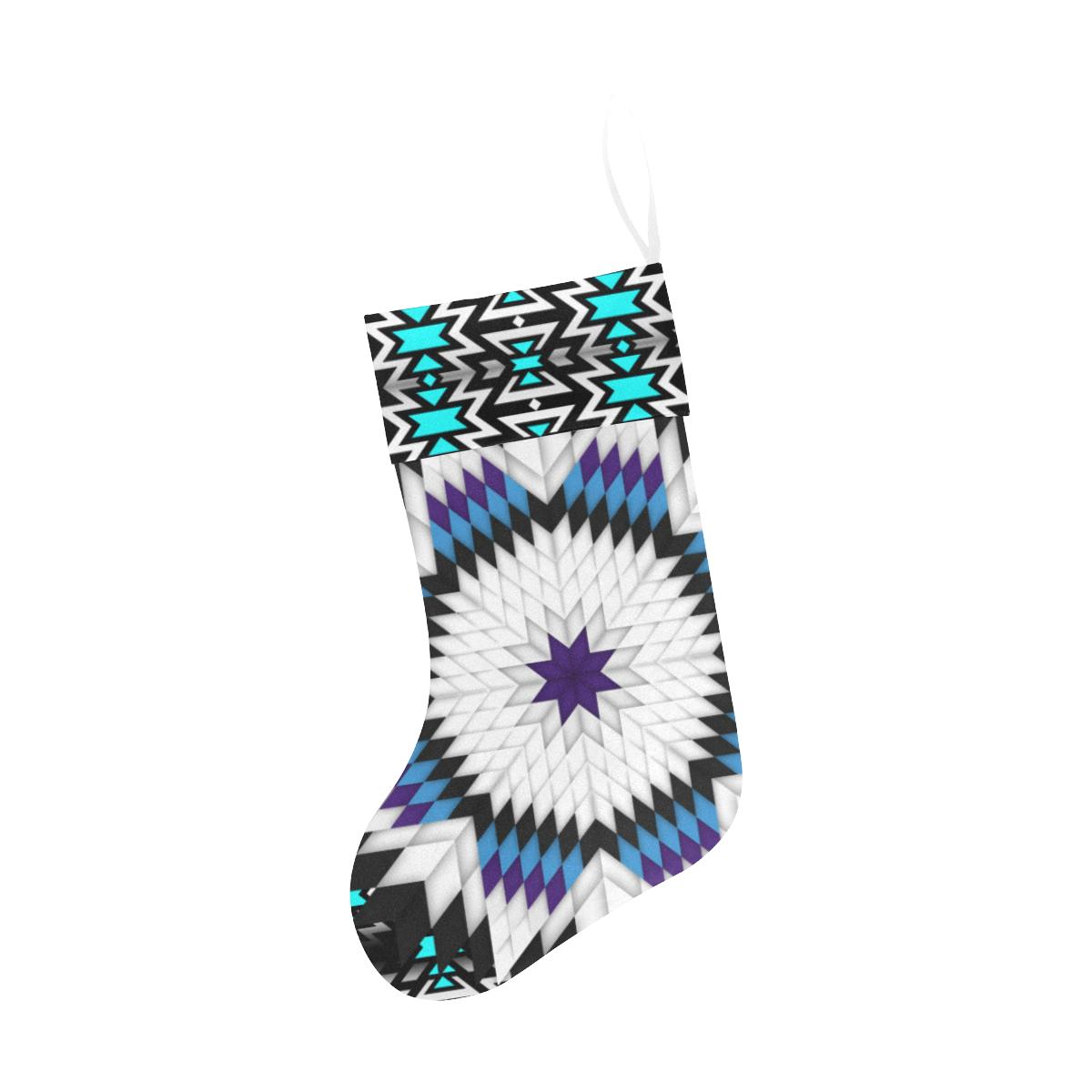 Cool Sky Star Christmas Stocking holiday stocking e-joyer 