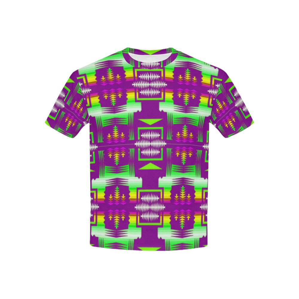 Cranberry Rainbow Sage All Over Print T-shirt for Kid (USA Size) (Model T40) All Over Print T-shirt for Kid e-joyer 