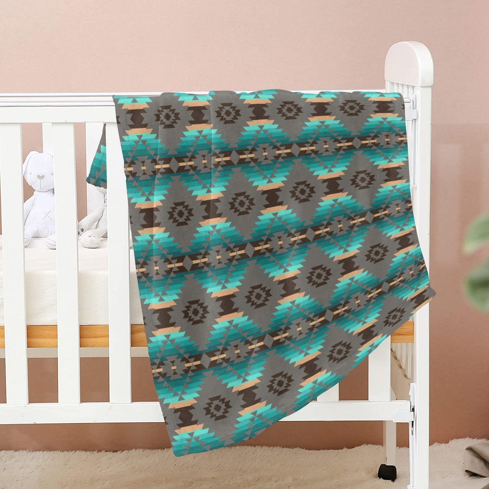 Cree Confederacy Baby Blanket 40"x50" Baby Blanket 40"x50" e-joyer 
