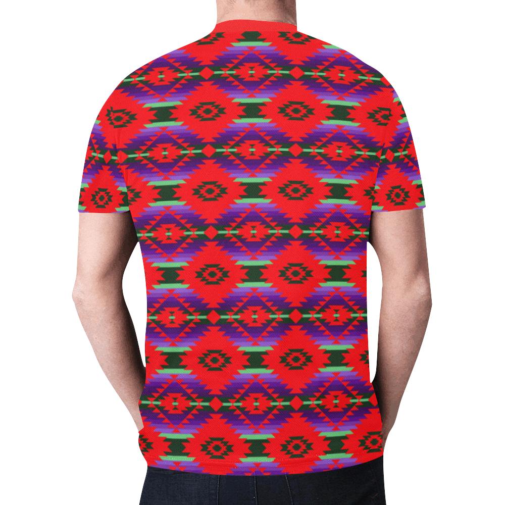 Cree Confederacy Chicken Dance New All Over Print T-shirt for Men (Model T45) New All Over Print T-shirt for Men (T45) e-joyer 