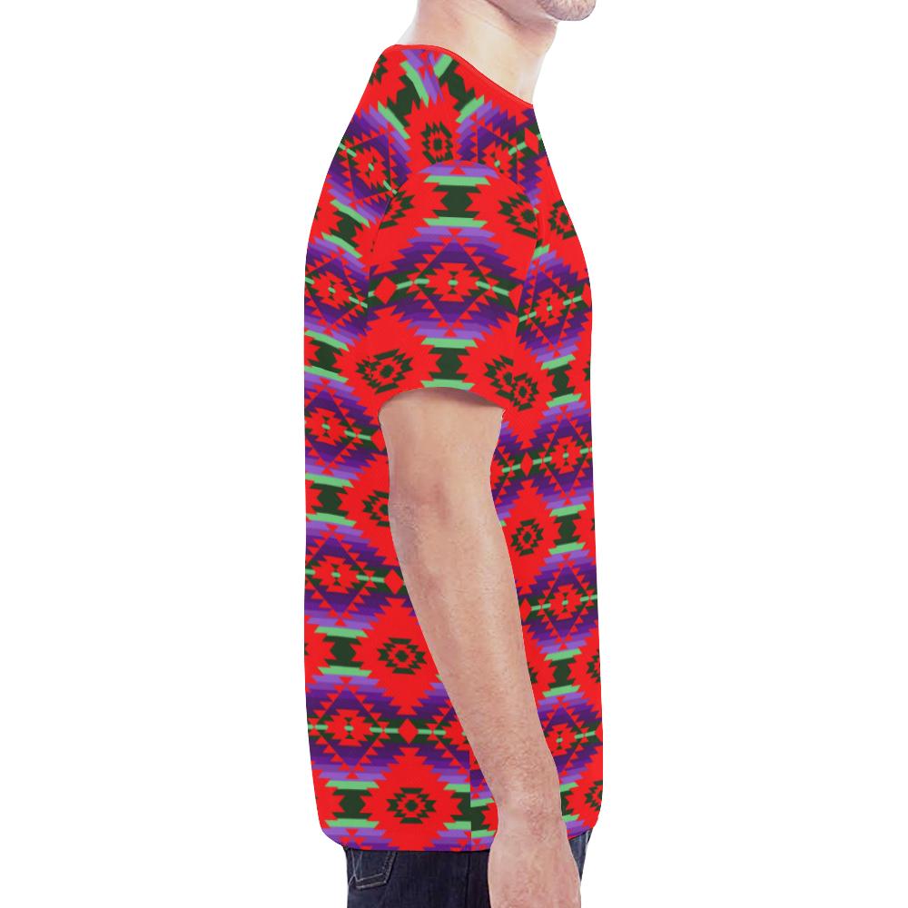 Cree Confederacy Chicken Dance New All Over Print T-shirt for Men (Model T45) New All Over Print T-shirt for Men (T45) e-joyer 
