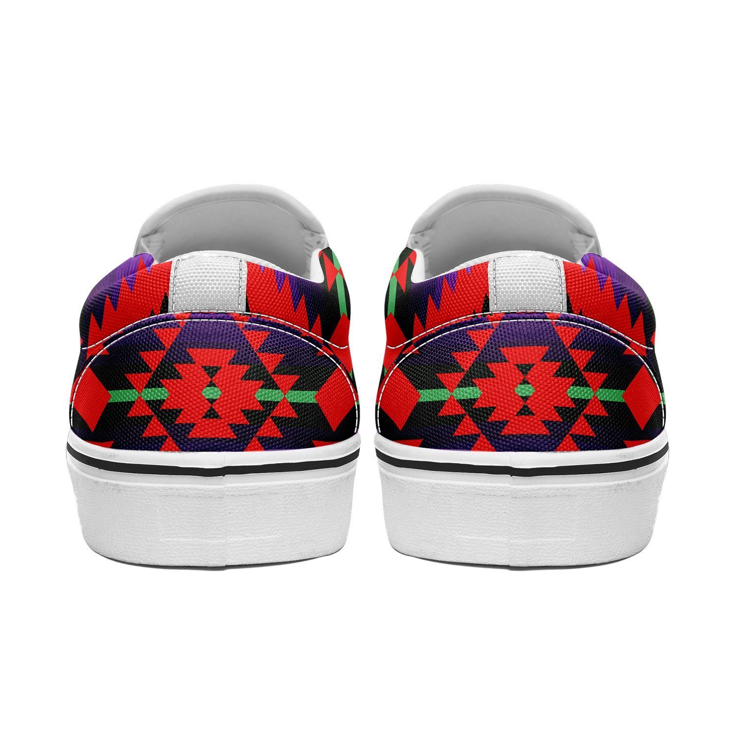 Cree Confederacy Chicken Dance Otoyimm Kid's Canvas Slip On Shoes 49 Dzine 