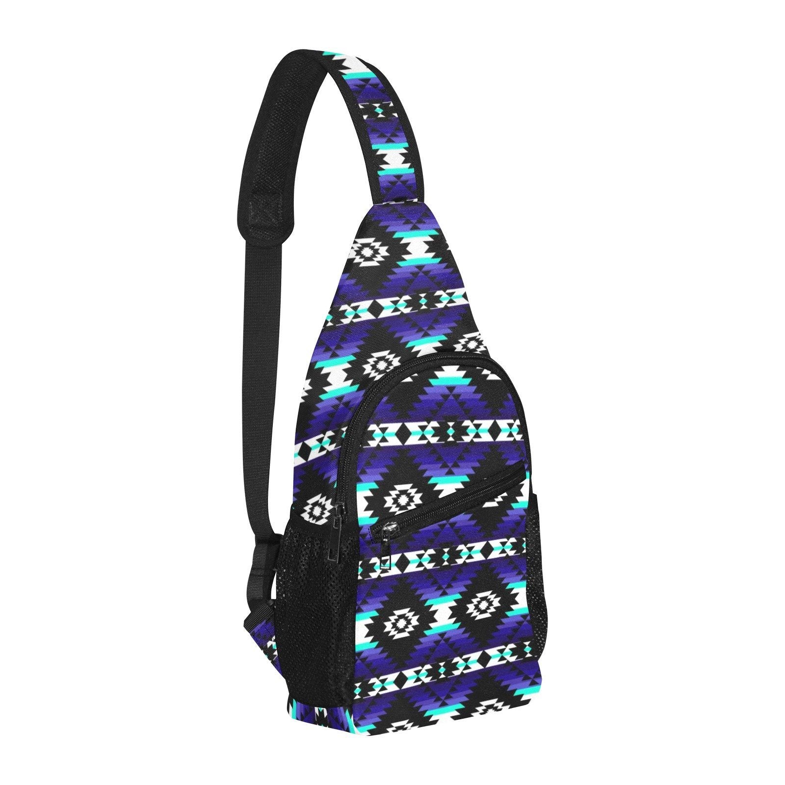 Cree Confederacy Midnight All Over Print Chest Bag (Model 1719) All Over Print Chest Bag (1719) e-joyer 