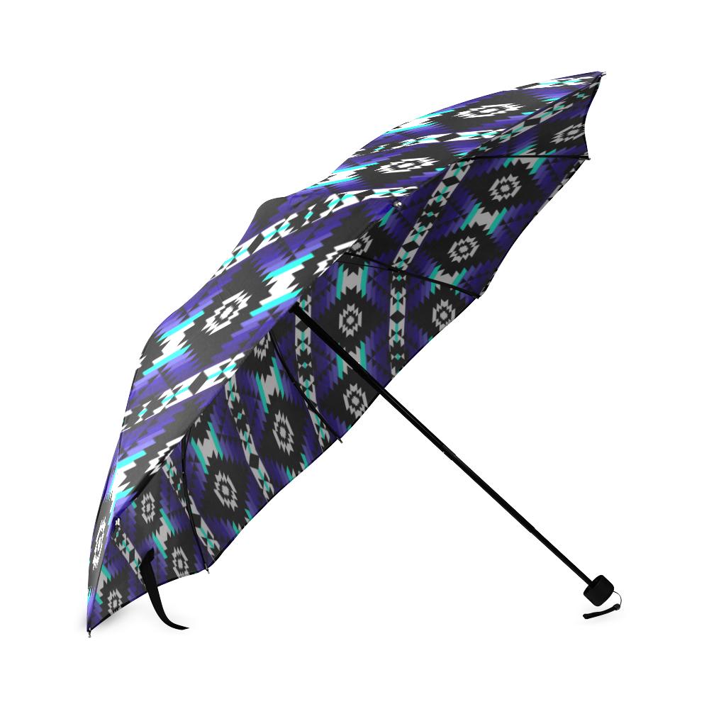 Cree Confederacy Midnight Foldable Umbrella Foldable Umbrella e-joyer 