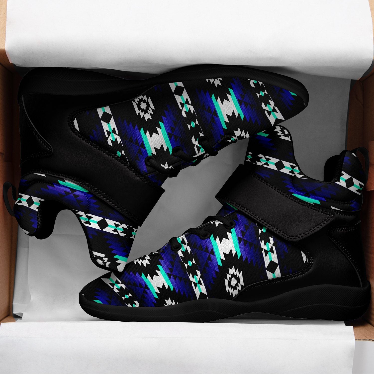 Cree Confederacy Midnight Ipottaa Basketball / Sport High Top Shoes 49 Dzine 