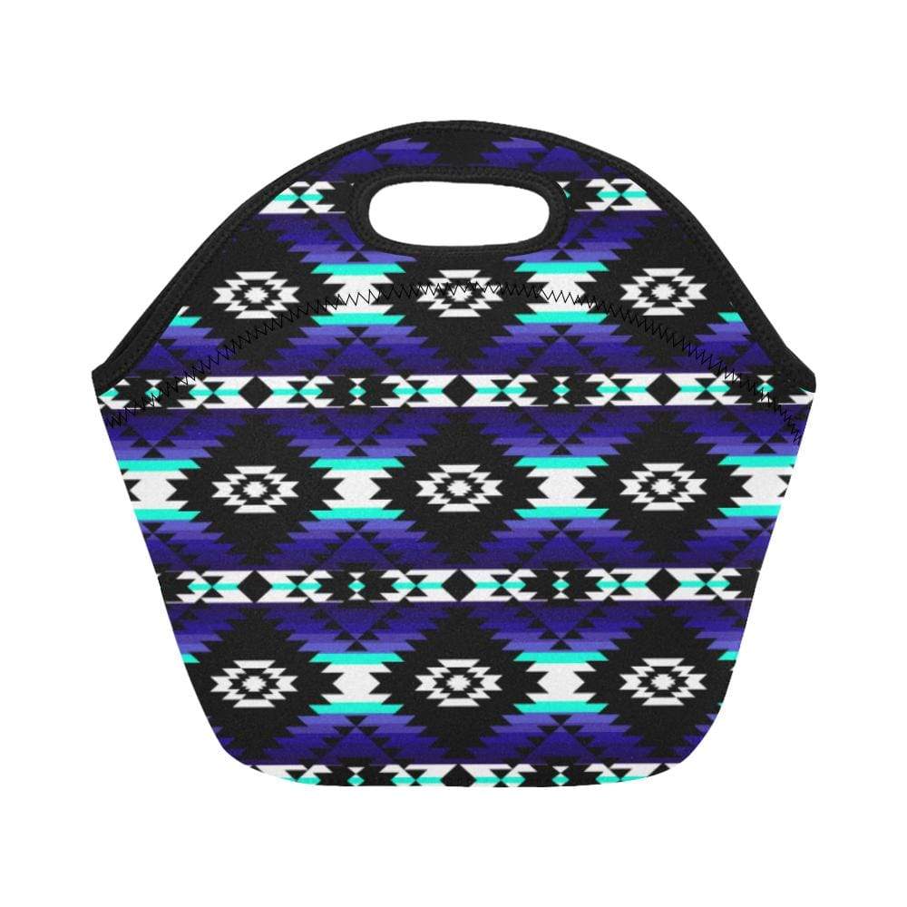 Cree Confederacy Midnight Neoprene Lunch Bag/Small (Model 1669) Neoprene Lunch Bag/Small (1669) e-joyer 