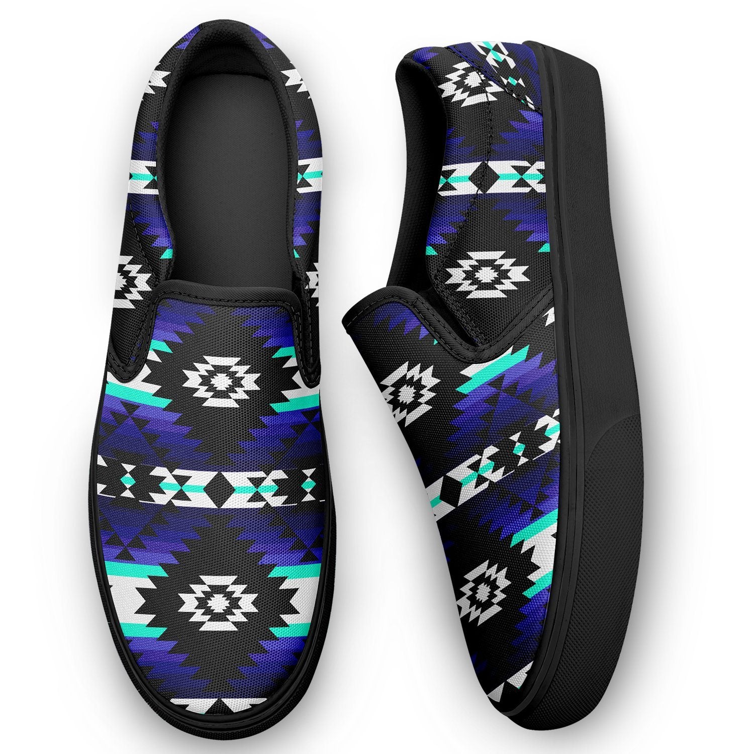 Cree Confederacy Midnight Otoyimm Canvas Slip On Shoes 49 Dzine 