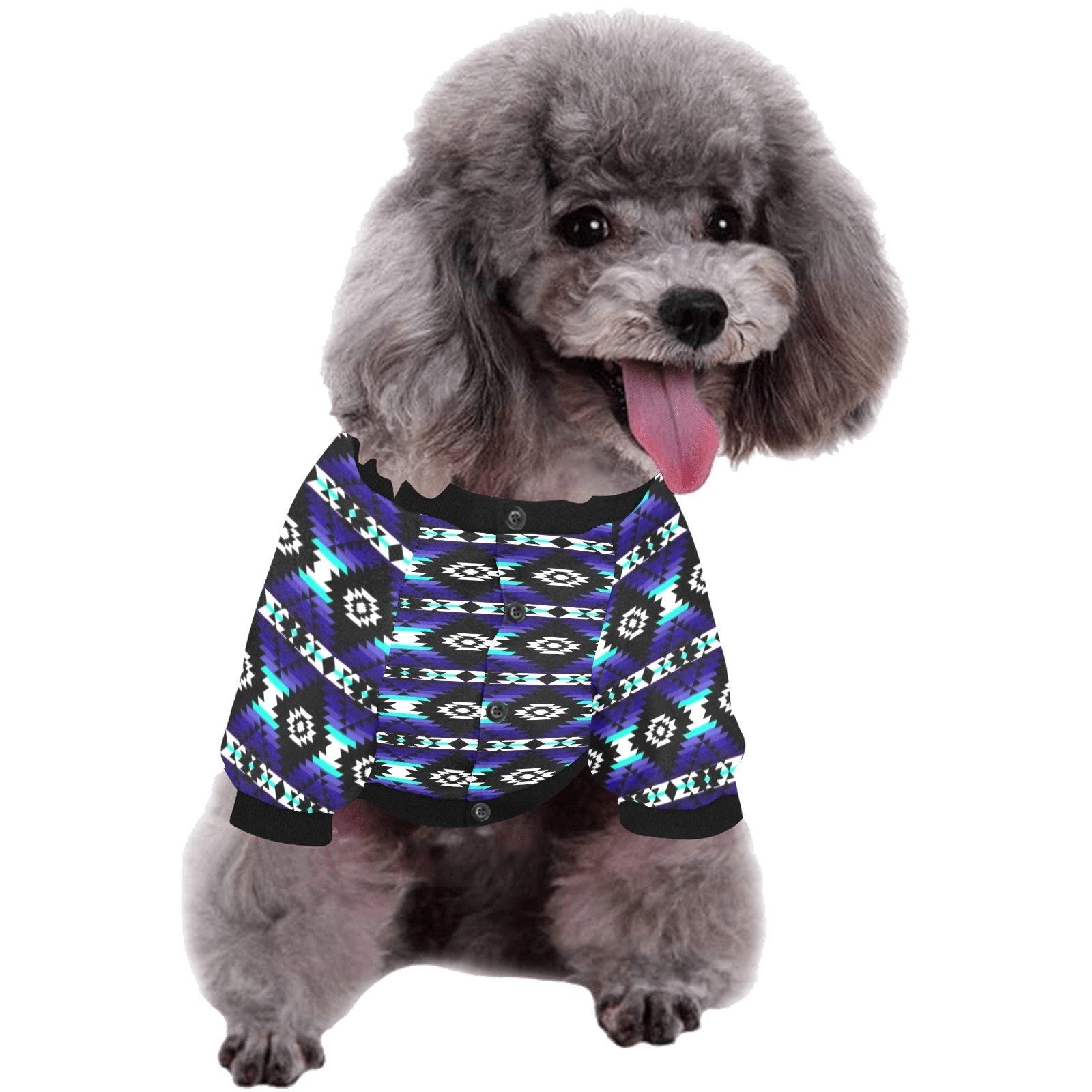 Cree Confederacy Midnight Pet Dog Round Neck Shirt Pet Dog Round Neck Shirt e-joyer 