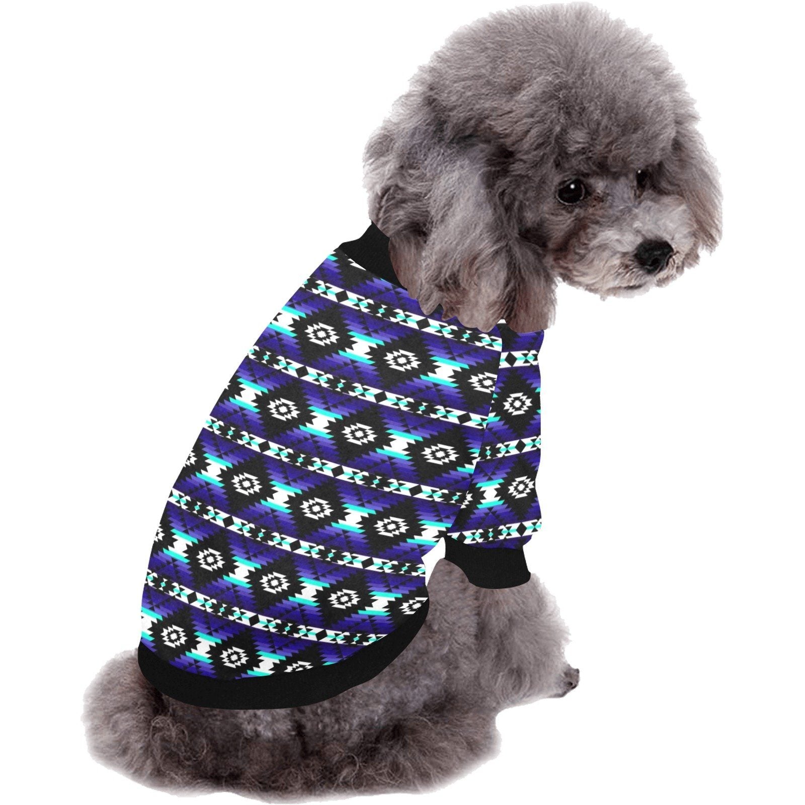 Cree Confederacy Midnight Pet Dog Round Neck Shirt Pet Dog Round Neck Shirt e-joyer 