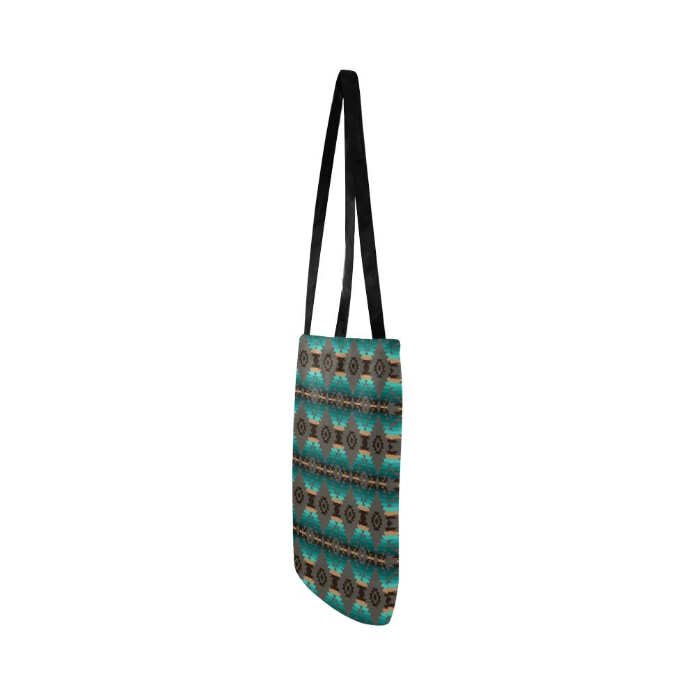 Cree Confederacy Reusable Shopping Bag Model 1660 (Two sides) Shopping Tote Bag (1660) e-joyer 