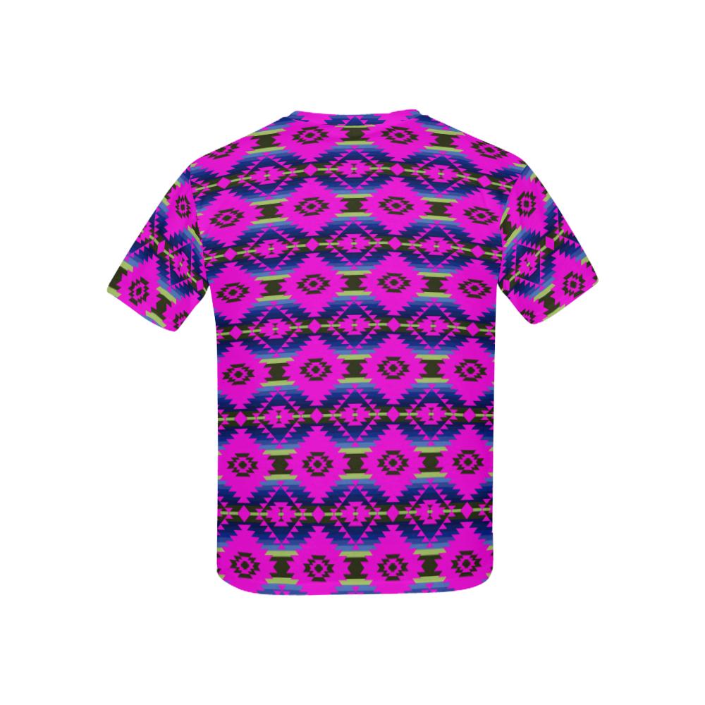 Cree Confederacy Ribbon Dress Kids' All Over Print T-shirt (USA Size) (Model T40) All Over Print T-shirt for Kid (T40) e-joyer 
