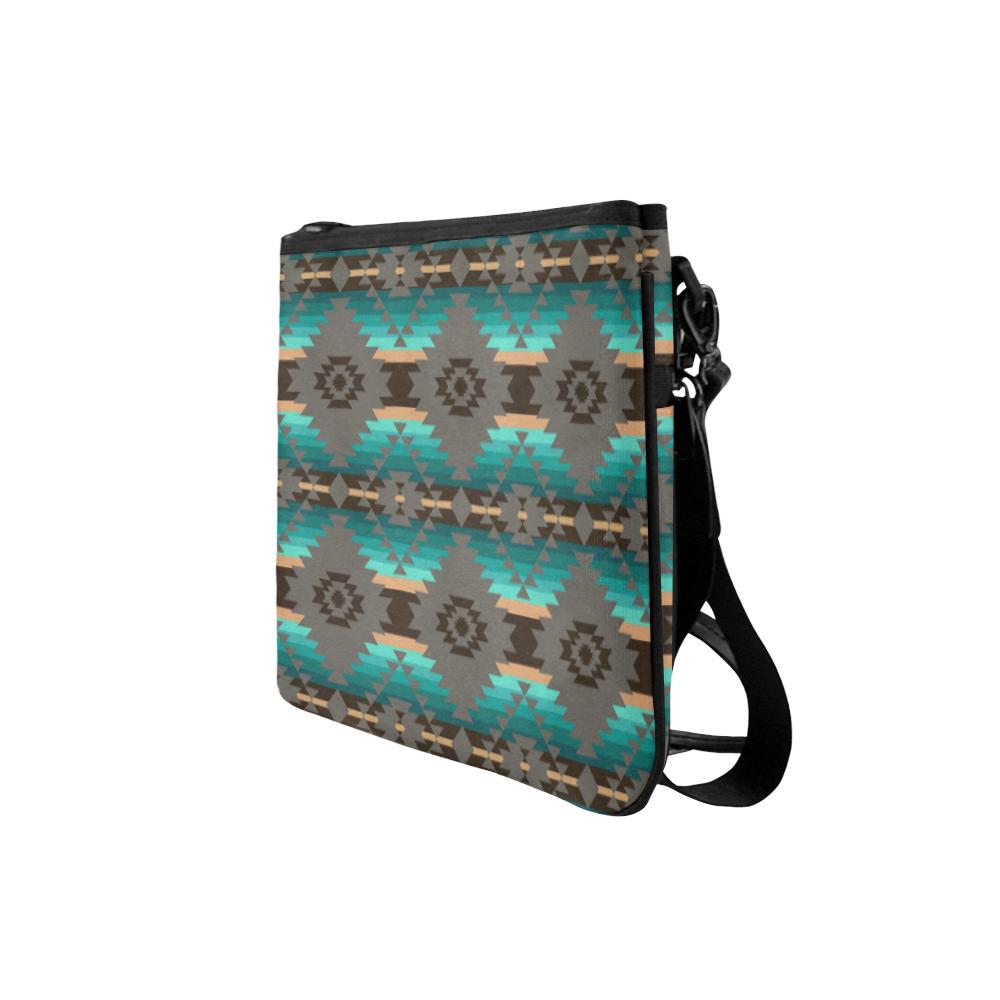 Cree Confederacy Slim Clutch Bag (Model 1668) Slim Clutch Bags (1668) e-joyer 