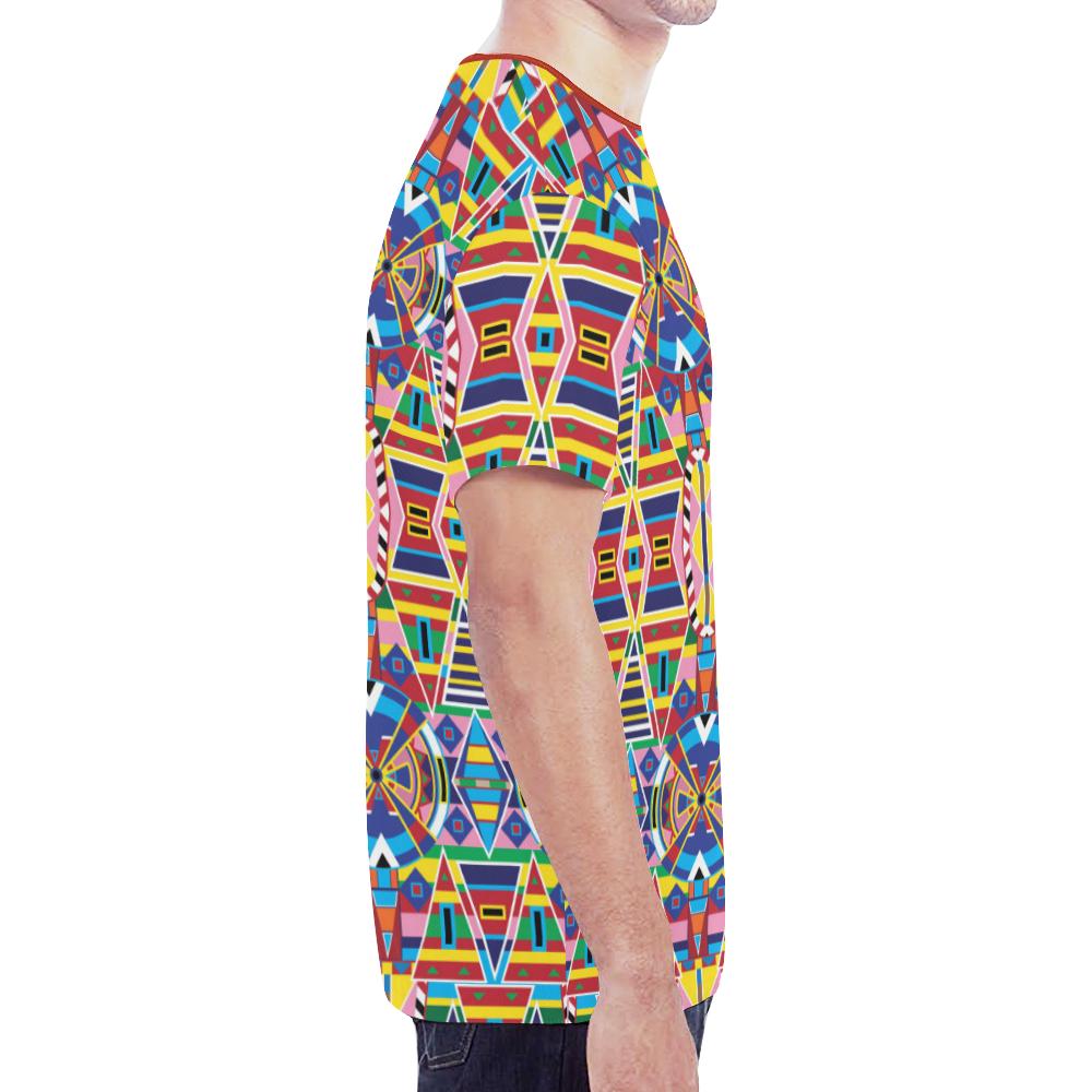Crow Captive New All Over Print T-shirt for Men (Model T45) New All Over Print T-shirt for Men (T45) e-joyer 