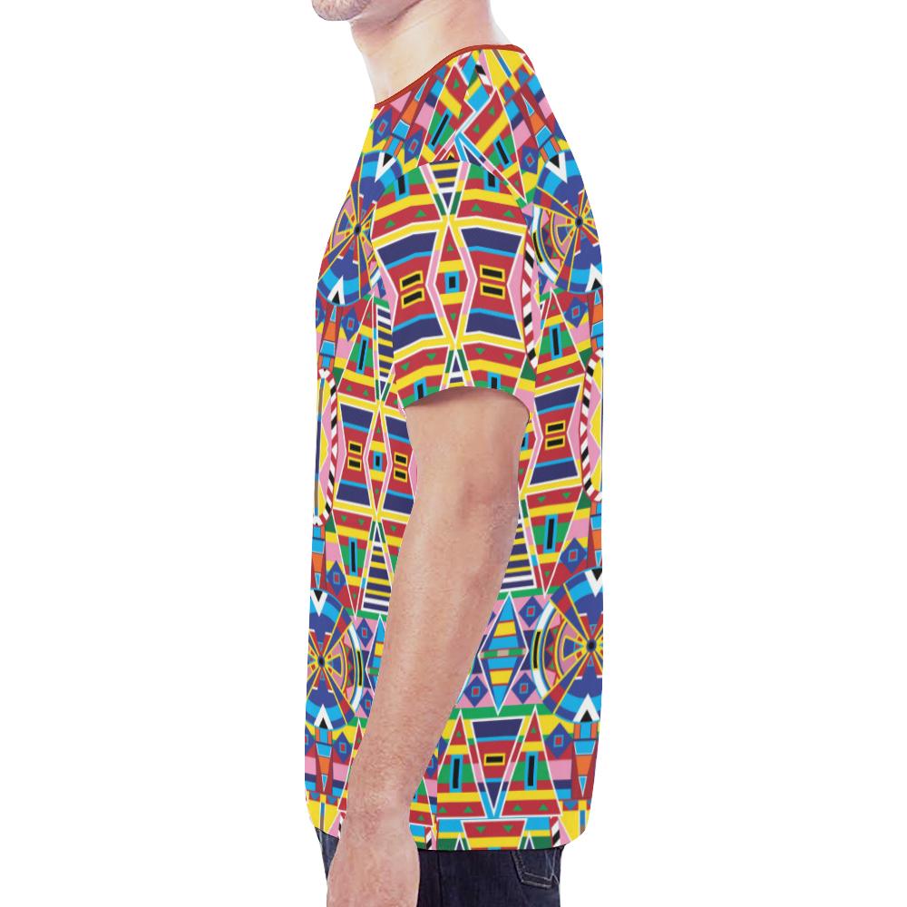 Crow Captive New All Over Print T-shirt for Men (Model T45) New All Over Print T-shirt for Men (T45) e-joyer 