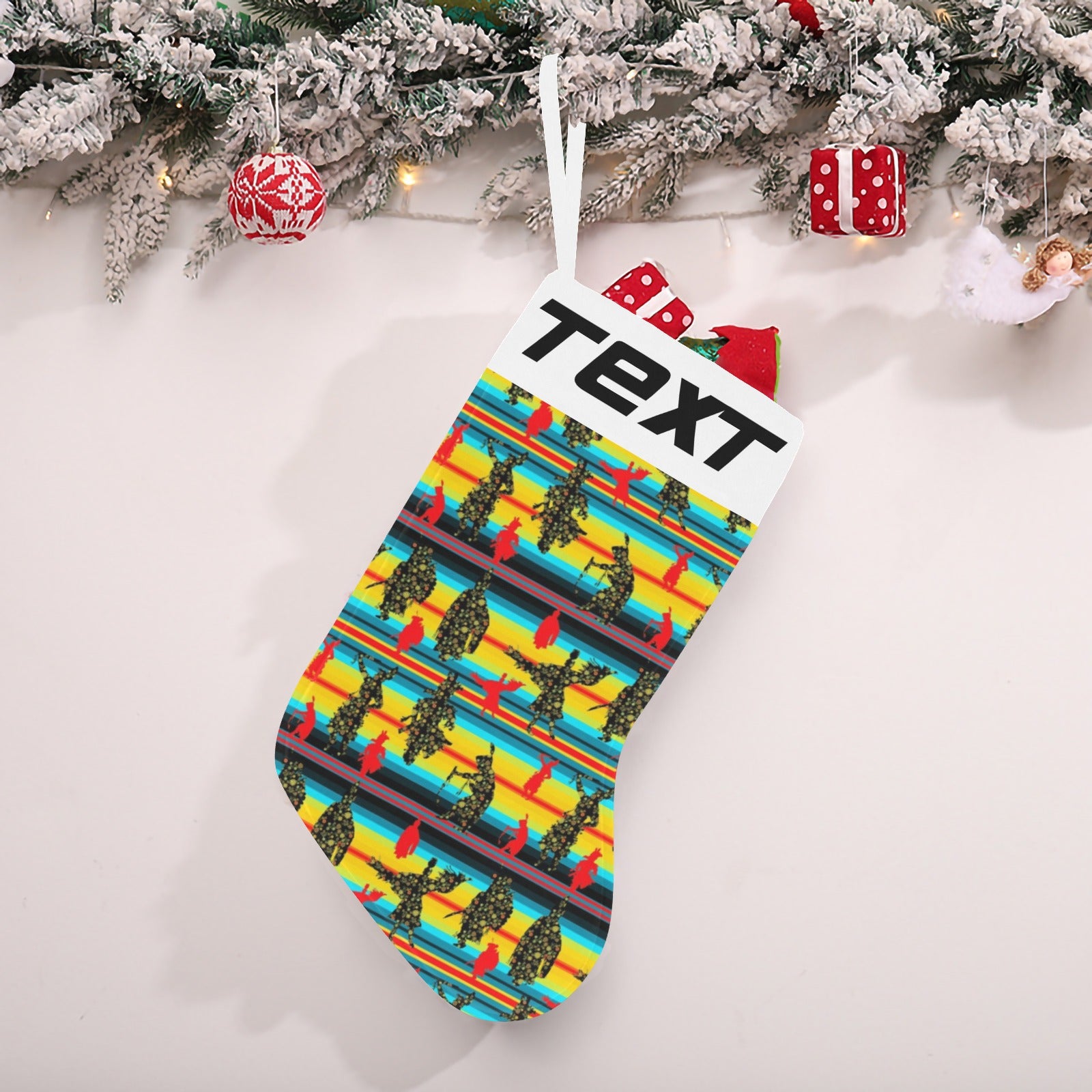 Dancers Midnight Special Christmas Stocking (Custom Text on The Top)