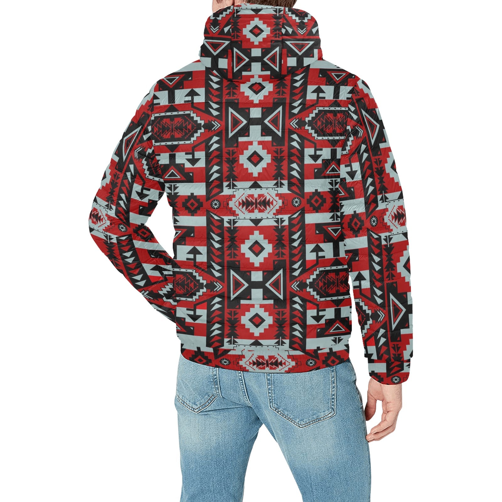 Chiefs Mountain Candy Sierra Dark Men's Padded Hooded Jacket