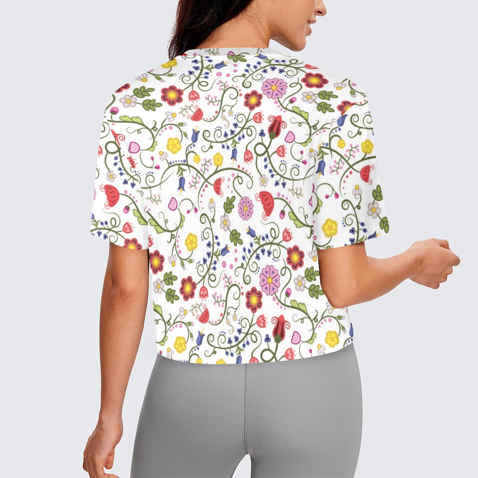 Nipin Blossom Women's Cropped T-shirt