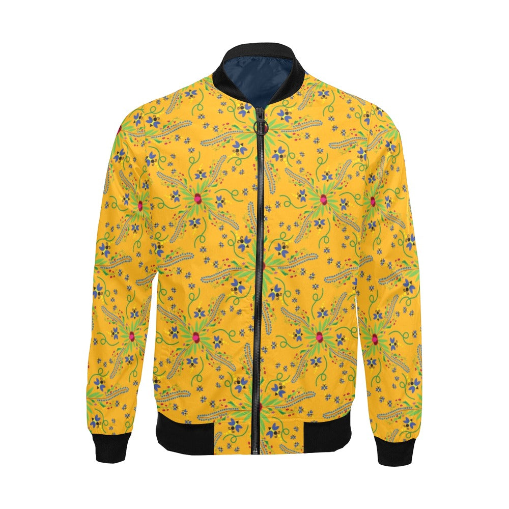 Willow Bee Sunshine Bomber Jacket for Men