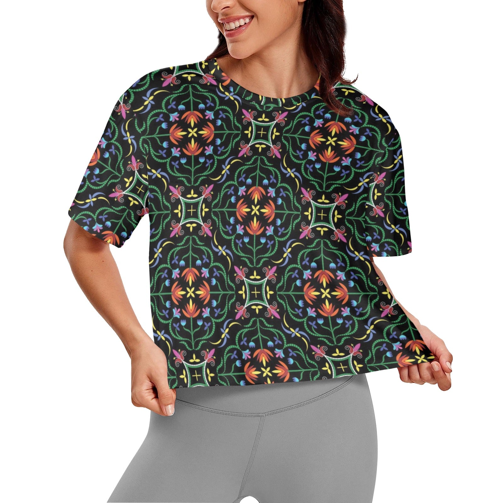 Quill Visions Women's Cropped T-shirt