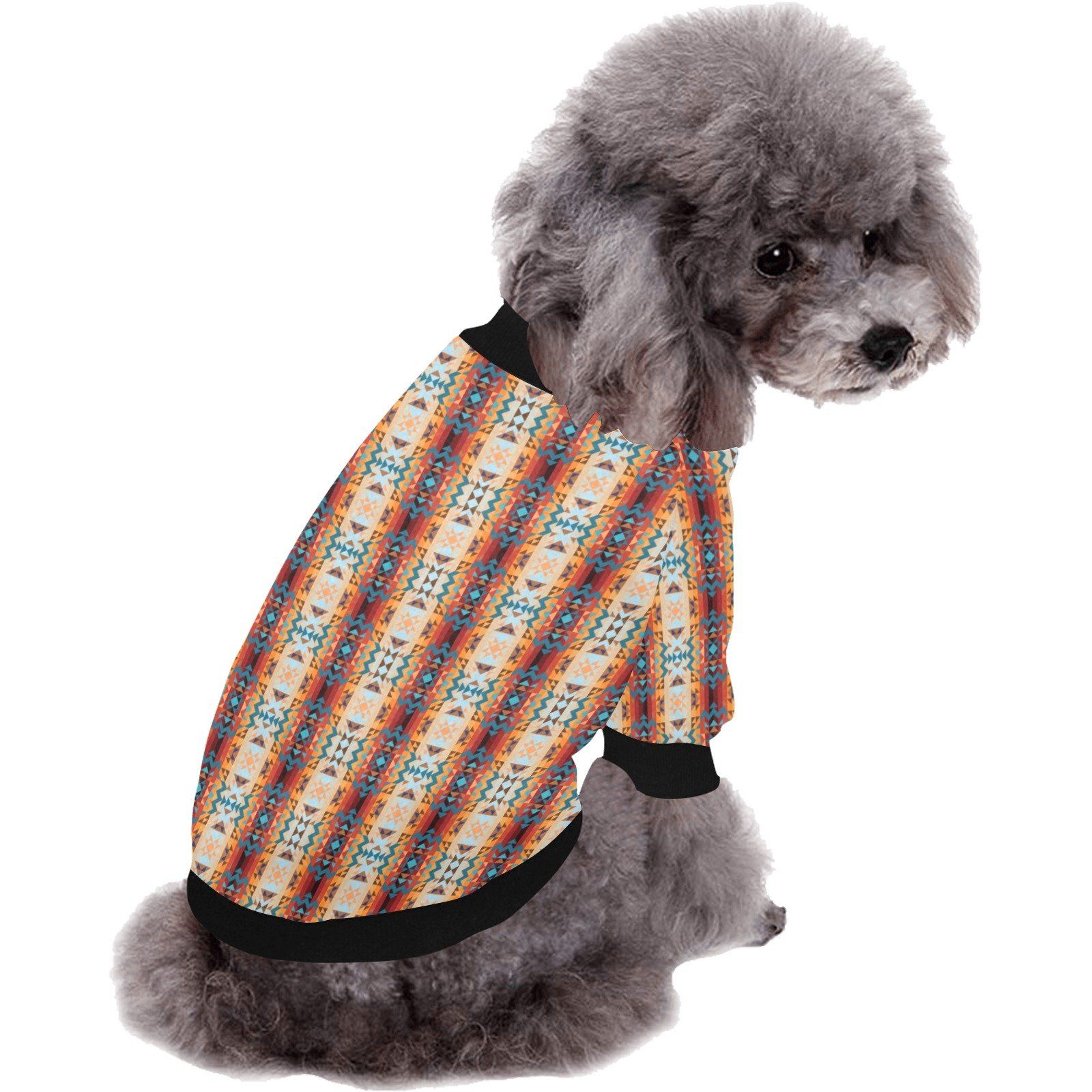 Dark Sandway Pet Dog Round Neck Shirt Pet Dog Round Neck Shirt e-joyer 