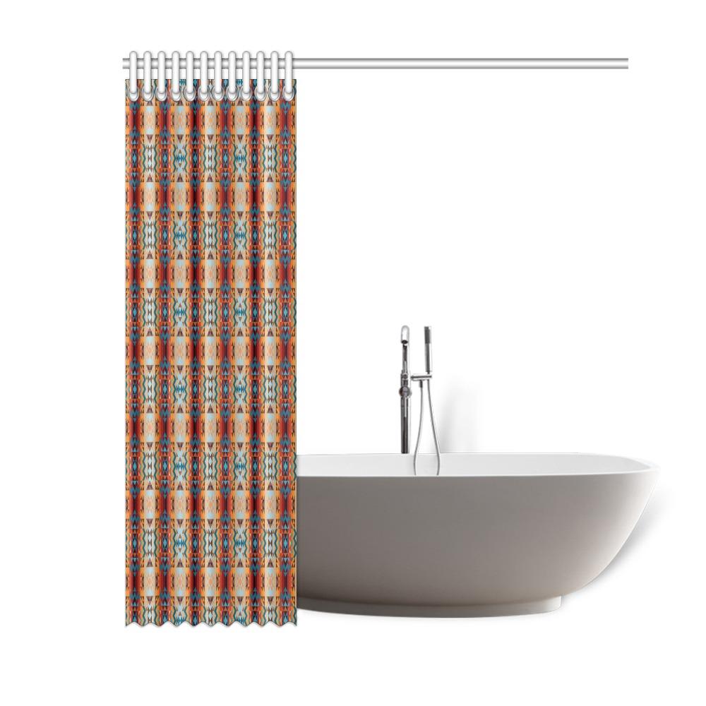 Dark Sandway Shower Curtain 60"x72" Shower Curtain 60"x72" e-joyer 