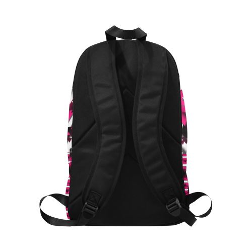 Dark Sunset Winter Camp Fabric Backpack for Adult (Model 1659) Casual Backpack for Adult (1659) e-joyer 