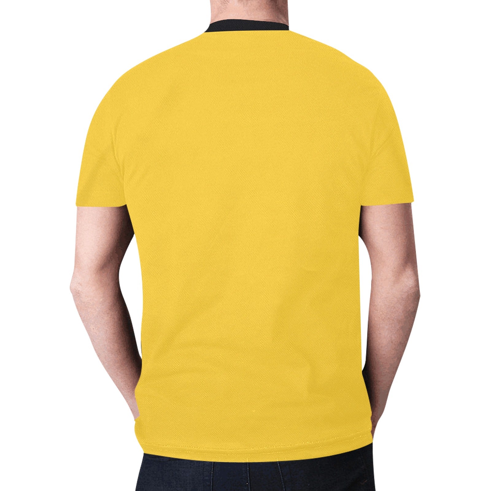 Wolf Spirit Guide (Yellow) T-shirt for Men