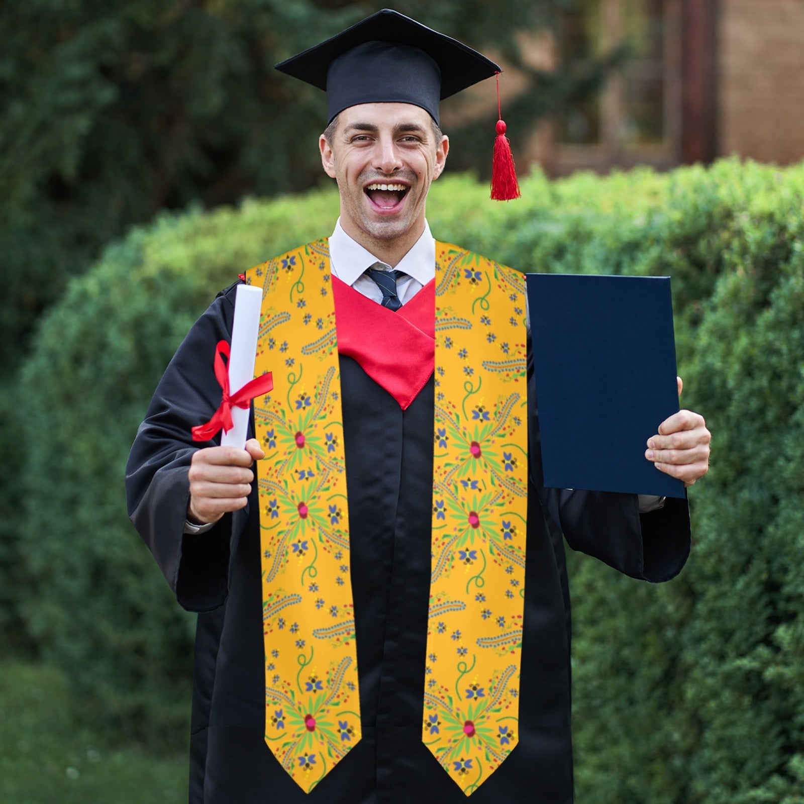 Willow Bee Sunshine Graduation Stole