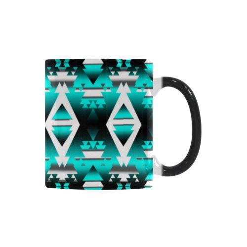 Deep Lake Winter Camp Custom Morphing Mug Mug e-joyer 