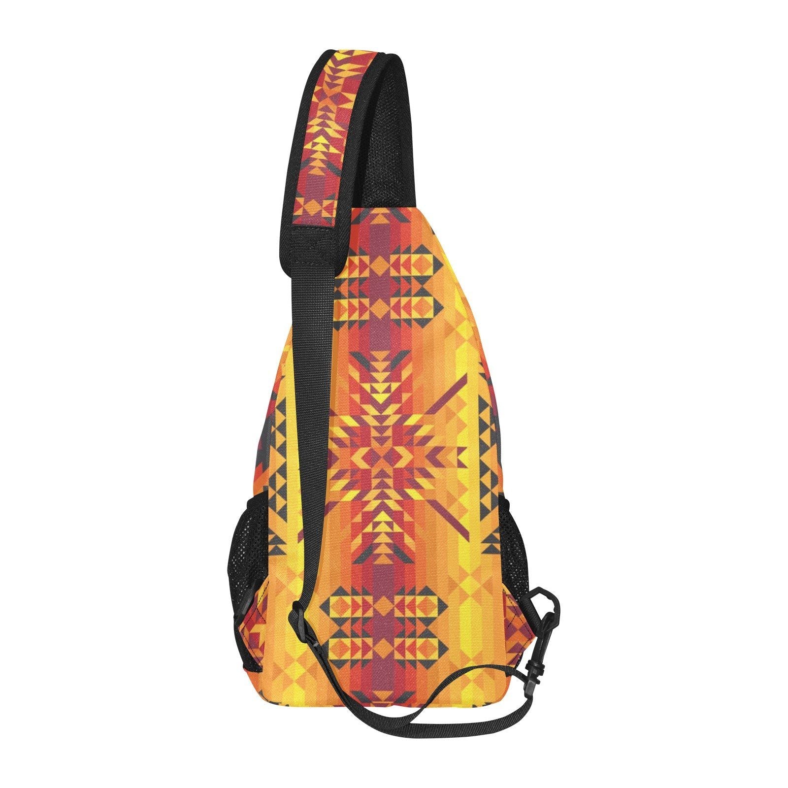 Desert Geo Yellow Red All Over Print Chest Bag (Model 1719) All Over Print Chest Bag (1719) e-joyer 