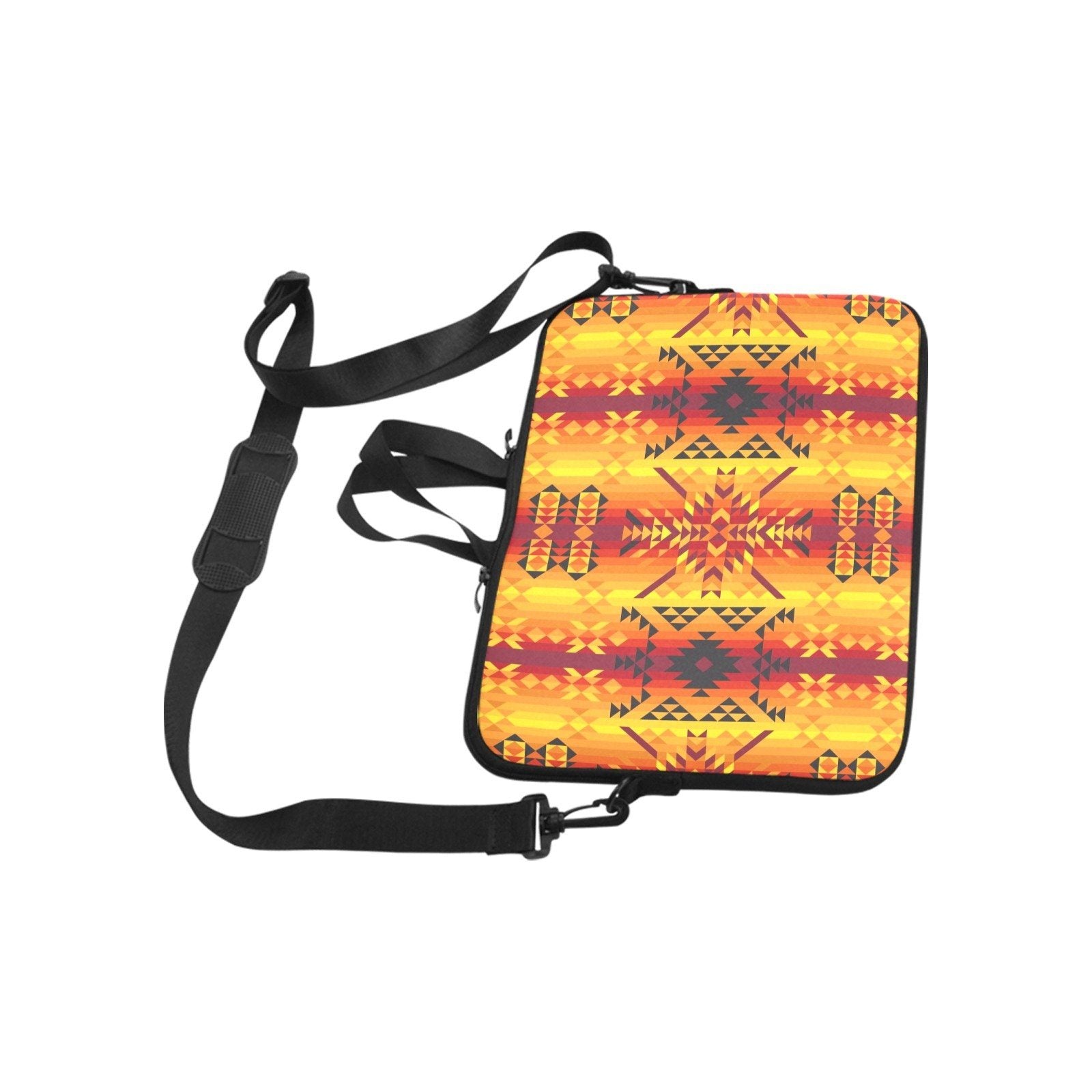 Desert Geo Yellow Red Laptop Handbags 14" bag e-joyer 