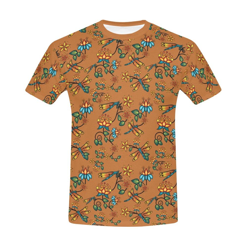 Dragon Lily Sierra All Over Print T-Shirt for Men (USA Size) (Model T40) All Over Print T-Shirt for Men (T40) e-joyer 