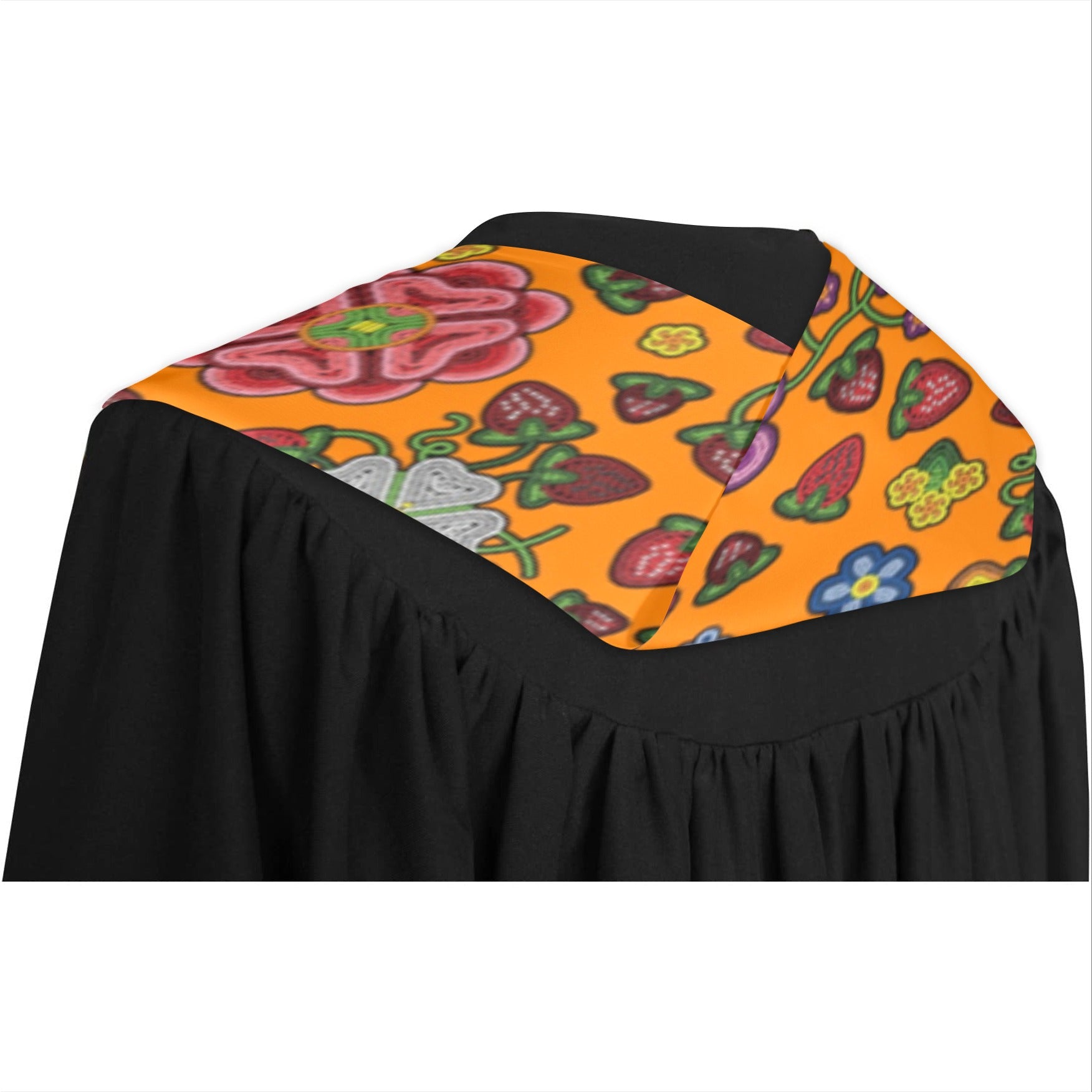 Berry Pop Carrot Graduation Stole