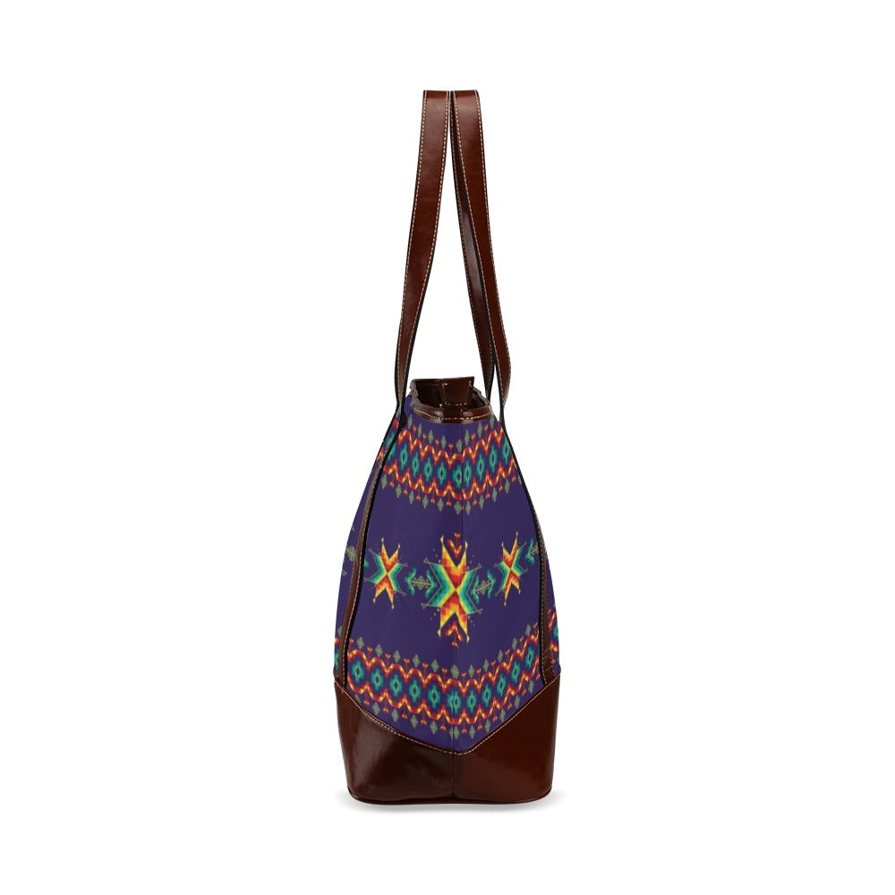 Dreams of Ancestors Indigo Tote Handbag