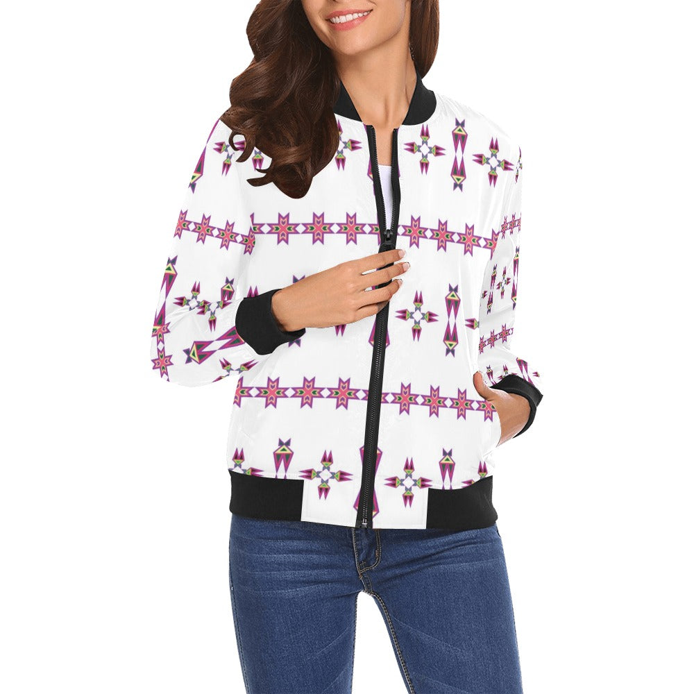 Four Directions Lodge Flurry Bomber Jacket for Women