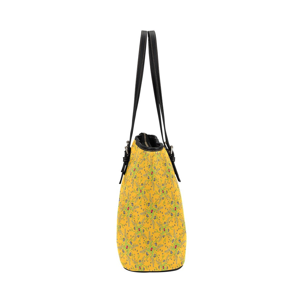 Willow Bee Sunshine Leather Tote Bag/Large