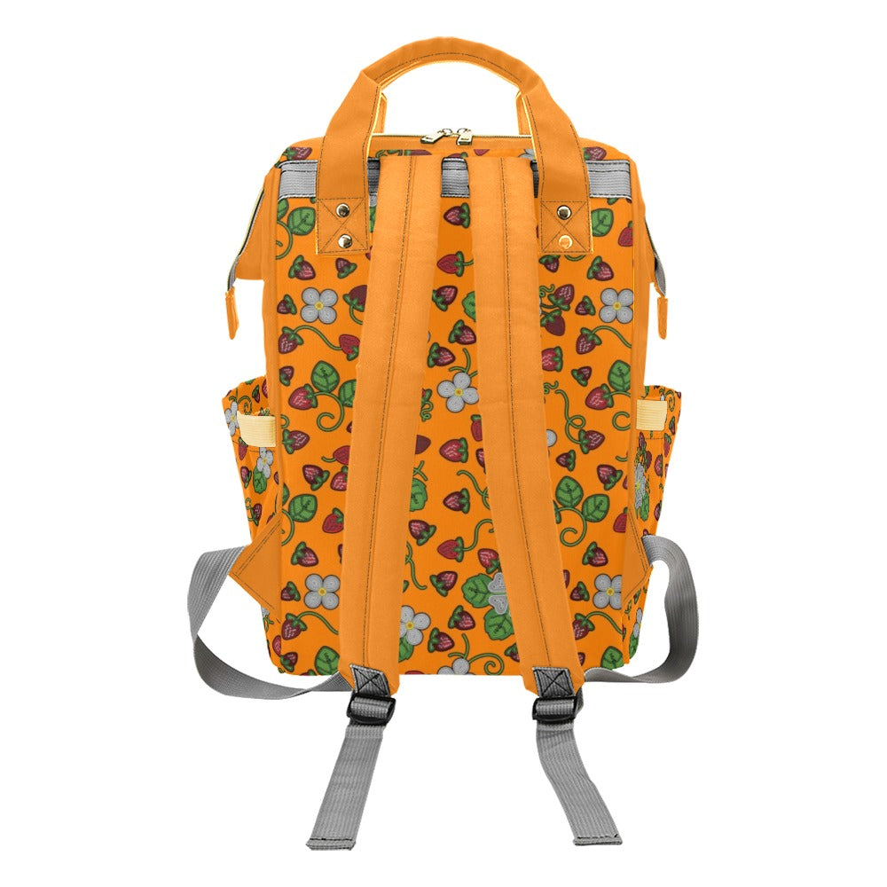 Strawberry Dreams Carrot Multi-Function Diaper Backpack/Diaper Bag