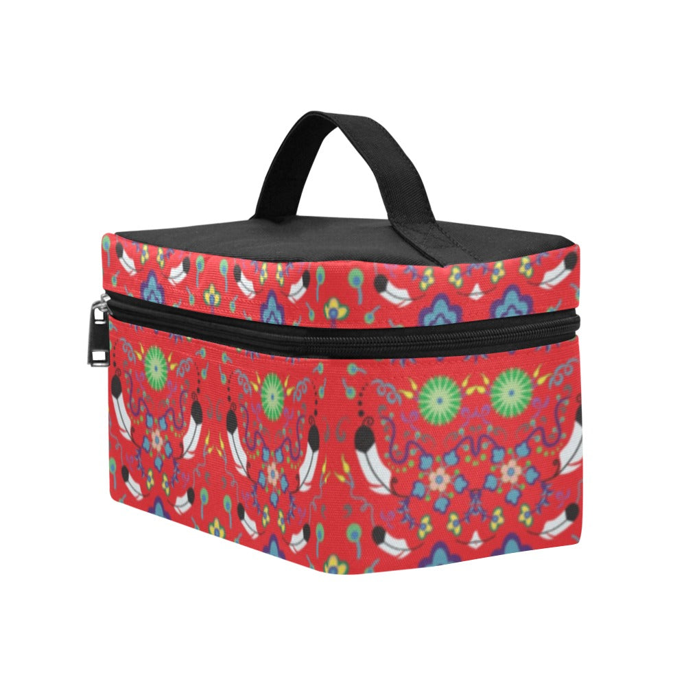 New Growth Vermillion Cosmetic Bag/Large