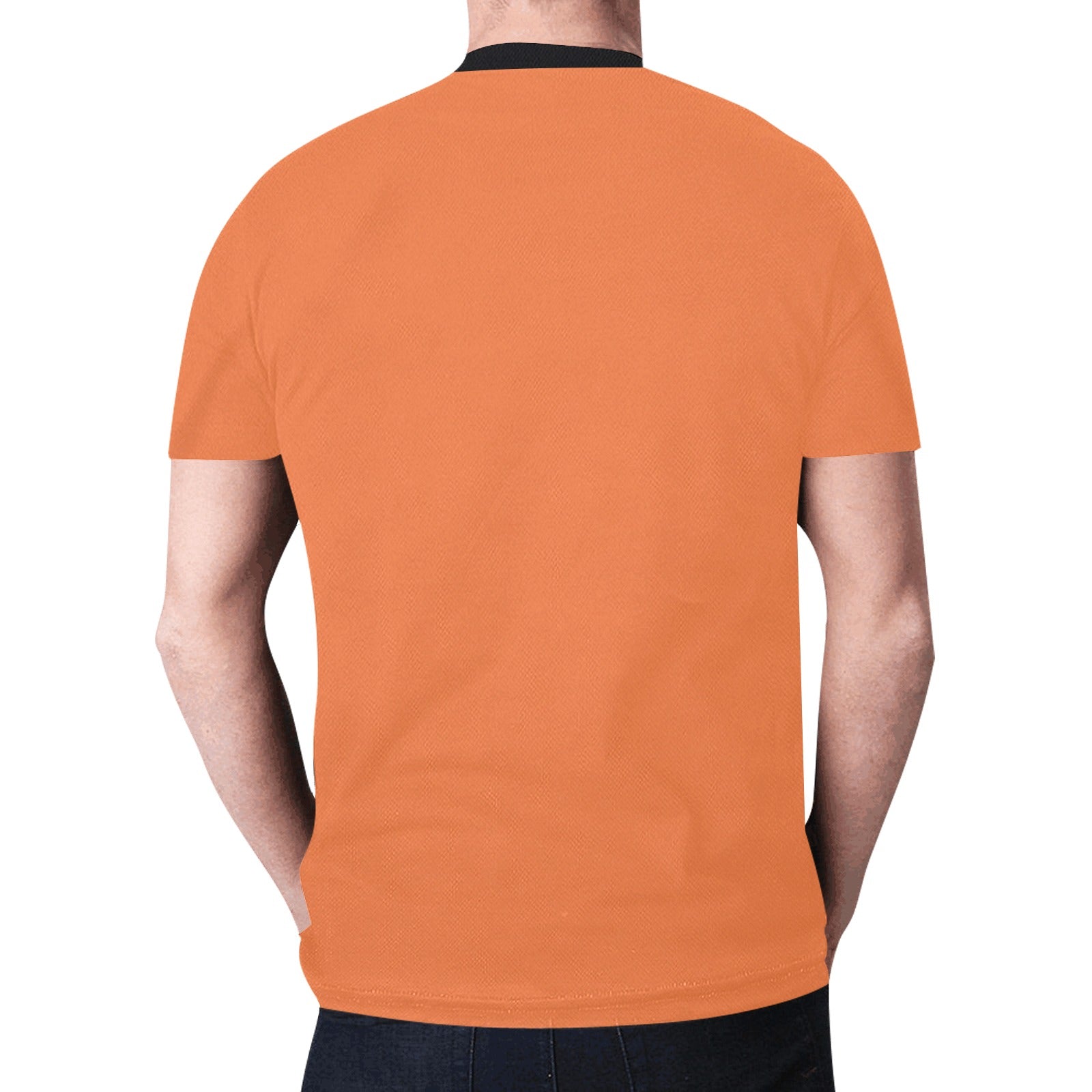 Wolf Spirit Guide (Orange) T-shirt for Men