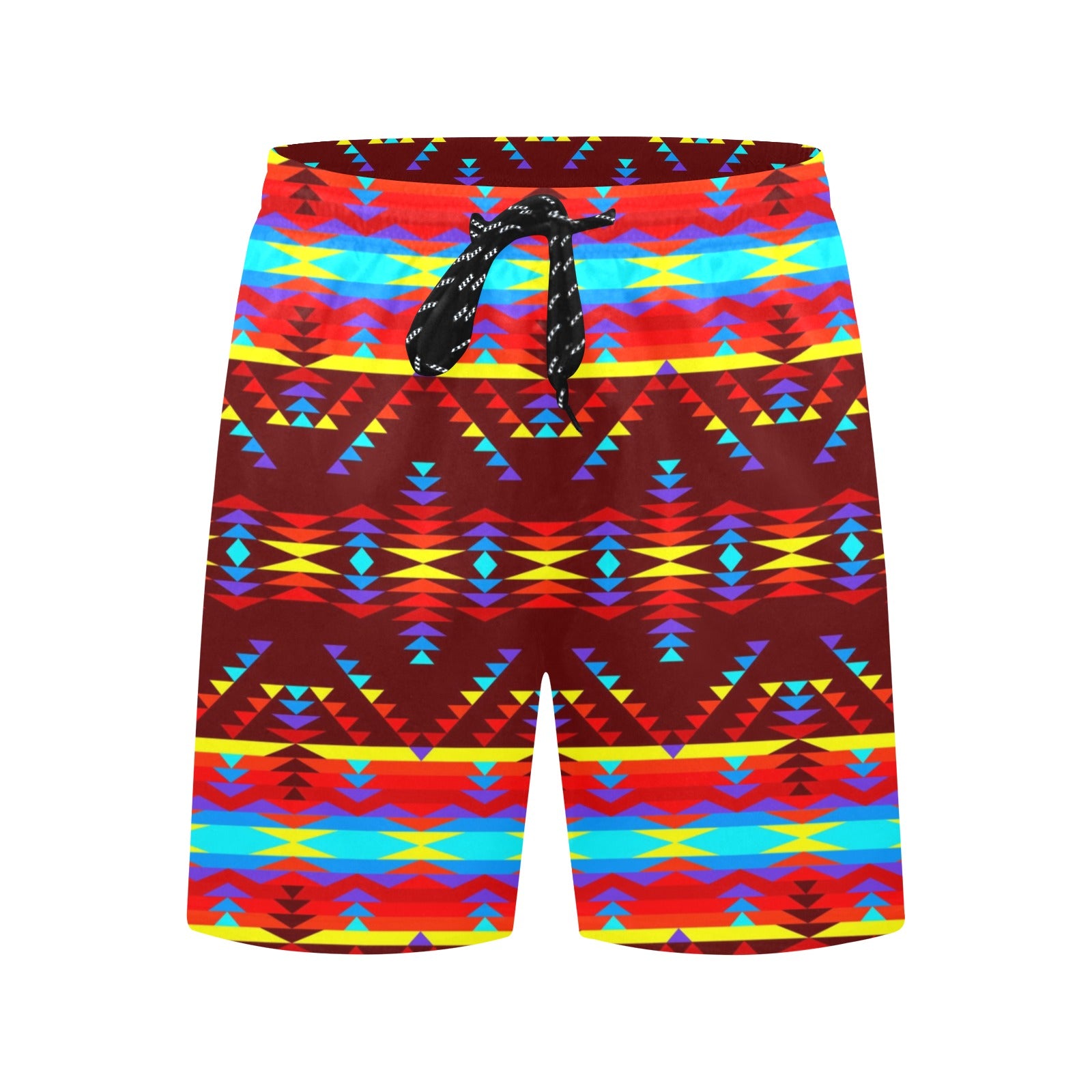 Visions of Lasting Peace Men's Mid-Length Beach Shorts