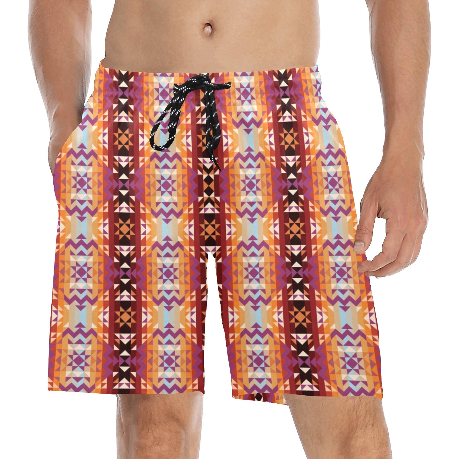 Heatwave Men's Mid-Length Beach Shorts