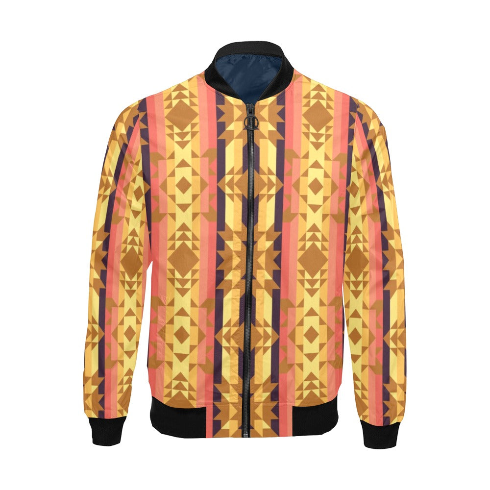 Infinite Sunset Bomber Jacket for Men