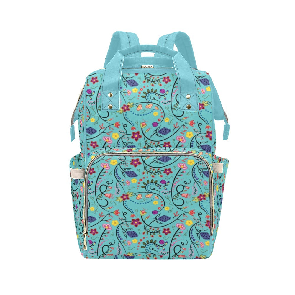 Fresh Fleur Sky Multi-Function Diaper Backpack/Diaper Bag
